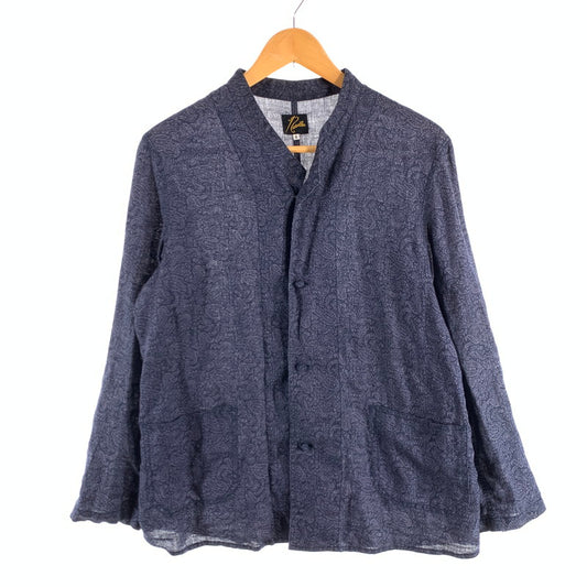 【中古品】【メンズ】 NEEDLES CH107 CHINA SHIRT ニードルス チャイナシャツ 長袖シャツ ブランド 古着 140-260614-gm-24-fuz サイズ：S カラー：ペイズリー 万代Net店