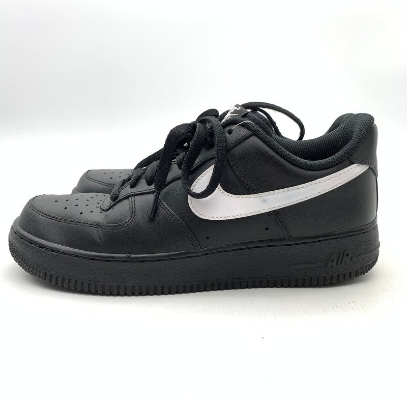 【中古品】【メンズ】 NIKE FZ0627-010 AIR FORCE 1 '07 BLACK WHITE-BLACK ナイキ エアフォース 1 07 スニーカー シューズ 靴 160-260531-gm-09-fuz サイズ：27cm カラー：ブラック 万代Net店