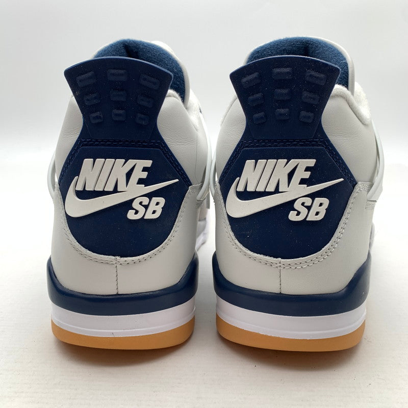 【中古品】【メンズ】 NIKE SB DR5415-100 AIR JODAN 4 RETRO SP ”SUMMIT WHITE NAVY" ナイキ SB エアジョーダン4 レトロ SP スニーカー 166-260530-gm-19-fuz サイズ：27cm カラー：ブルー 万代Net店