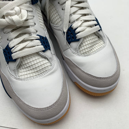 【中古品】【メンズ】 NIKE SB DR5415-100 AIR JODAN 4 RETRO SP ”SUMMIT WHITE NAVY" ナイキ SB エアジョーダン4 レトロ SP スニーカー 166-260530-gm-19-fuz サイズ：27cm カラー：ブルー 万代Net店