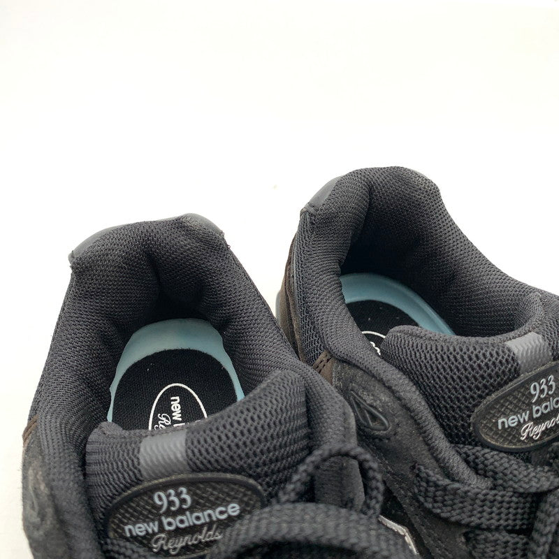 【中古品】【メンズ】 NEWBALANCE 933 ニューバランス 933 スニーカー シューズ 靴 162-260530-gm-30-fuz サイズ：27cm カラー：ブラック ブラウン 万代Net店