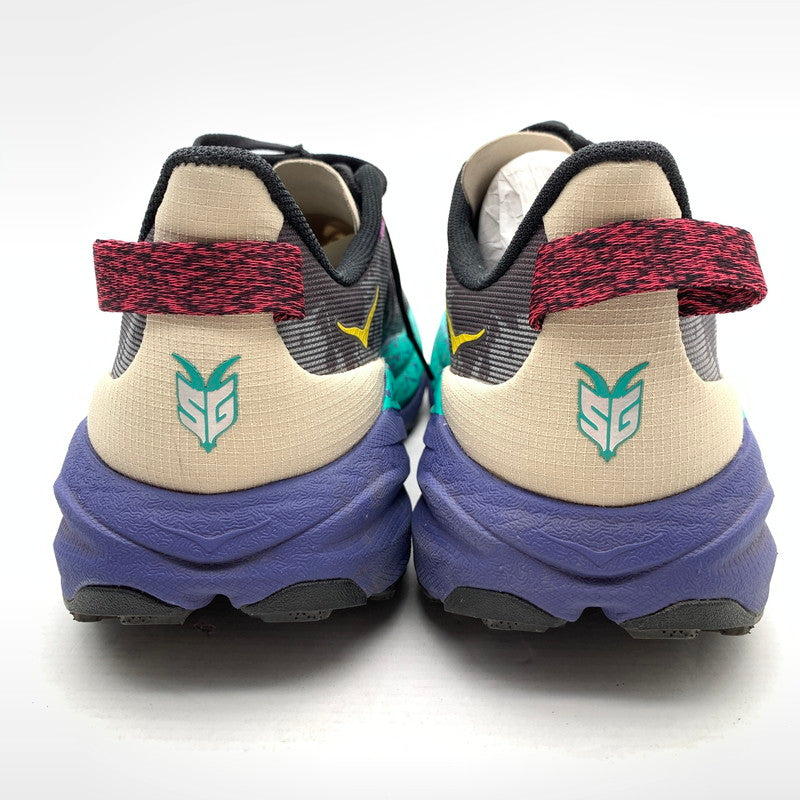 【中古美品】【メンズ】 HOKA 1147797 ホカ ランニングシューズ 靴 スニーカー 162-260530-gm-34-fuz サイズ：27cm カラー：パープル 万代Net店