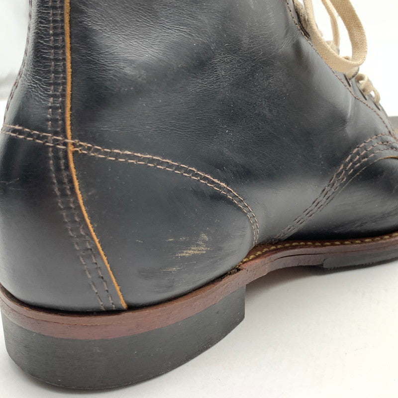 【中古品】【メンズ】 REDWING 9060 BECKMAN FLATBOX レッドウィング ベックマン フラットボックス ブーツ レザーブーツ シューズ 靴 164-260531-gm-13-fuz サイズ：27.5cm カラー：ブラック 万代Net店