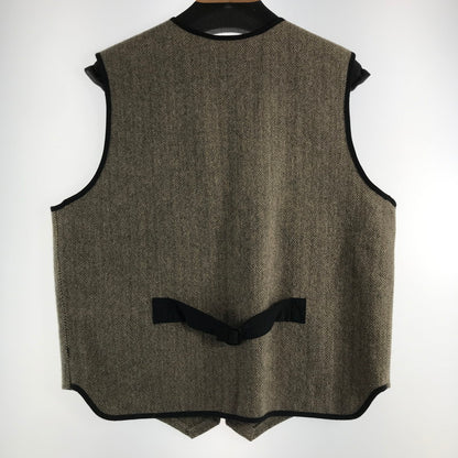 【中古品】【メンズ】 WOOLRICH ウールリッチ WOOL VEST BEIGE ベスト メンズ SIZE:L ヘリンボーン 00S 144-260529-io-08-fuzh 万代Net店