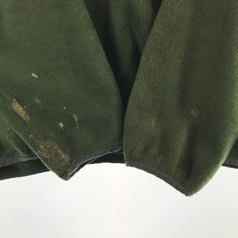 【中古品】【メンズ】 PATAGONIA パタゴニア SNAP FLEECE PULLOVER フリース ジャケット プルオーバー アウター 古着 144-260610-mh-02-fuzh サイズ：L カラー：カーキ 万代Net店