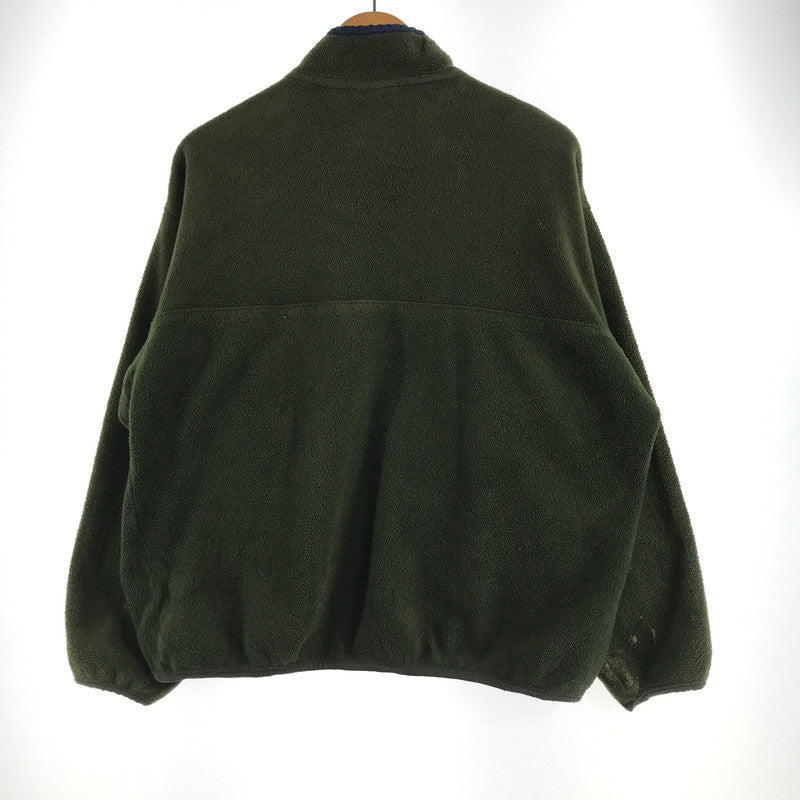 【中古品】【メンズ】 PATAGONIA パタゴニア SNAP FLEECE PULLOVER フリース ジャケット プルオーバー アウター 古着 144-260610-mh-02-fuzh サイズ：L カラー：カーキ 万代Net店