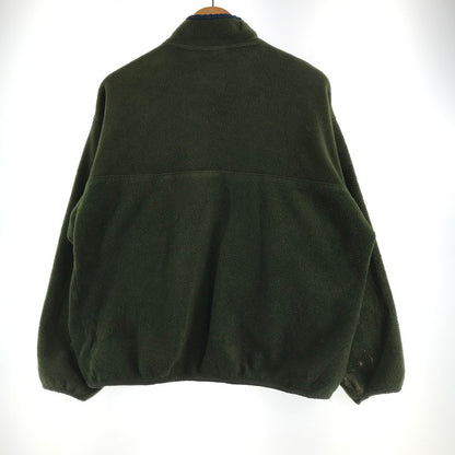 【中古品】【メンズ】 PATAGONIA パタゴニア SNAP FLEECE PULLOVER フリース ジャケット プルオーバー アウター 古着 144-260610-mh-02-fuzh サイズ：L カラー：カーキ 万代Net店