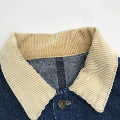 【中古品】【メンズ】 SEARS FIELDMASTER シアーズ フィールドマスター カバーオール DENIM メンズ SIZE:XL 襟コーデュロイ 145-260529-io-07-fuzh 万代Net店
