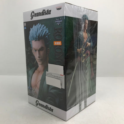 【中古美品】 未開封 Grandista THE GRANDLINE MEN ロロノア・ゾロ ワンピース フィギュア ※箱傷みあり 048-260907-io-56-fuzh 万代Net店