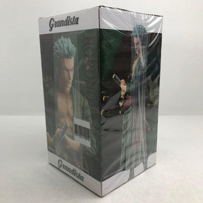 【中古美品】 未開封 Grandista THE GRANDLINE MEN ロロノア・ゾロ ワンピース フィギュア ※箱傷みあり 048-260907-io-56-fuzh 万代Net店