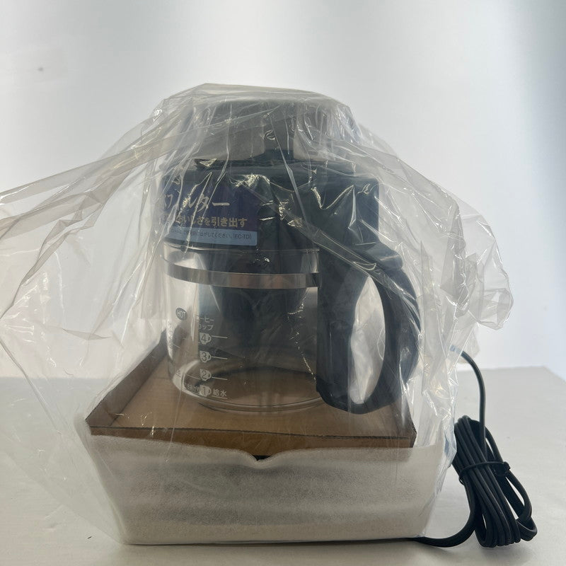 【中古美品】 未使用 開封品 ZOJIRUSHI 象印 EC-TD40-BA 珈琲通 コーヒーメーカー ブラック 098-260615-mh-03-fuz 万代Net店