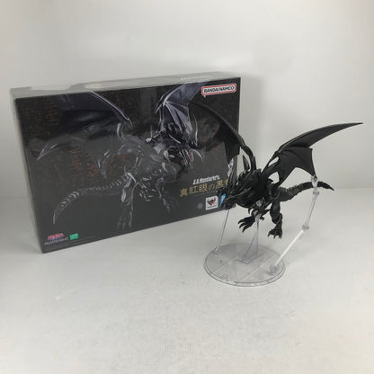 【中古品】 完備品 S.H.MonsterArts 真紅眼の黒竜 レッドアイズ・ブラックドラゴン 遊戯王 フィギュア 051-261006-io-25-fuzh 万代Net店