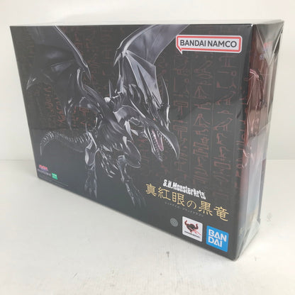 【中古品】 完備品 S.H.MonsterArts 真紅眼の黒竜 レッドアイズ・ブラックドラゴン 遊戯王 フィギュア 051-261006-io-25-fuzh 万代Net店