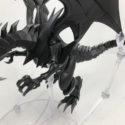 【中古品】 完備品 S.H.MonsterArts 真紅眼の黒竜 レッドアイズ・ブラックドラゴン 遊戯王 フィギュア 051-261006-io-25-fuzh 万代Net店