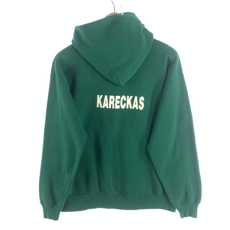 【中古品】【メンズ】 90s HANES ヘインズ 90年代 プルオーバーパーカー トップス ブランド 古着 145-260725-gm-24-fuzh サイズ：L カラー：グリーン 万代Net店