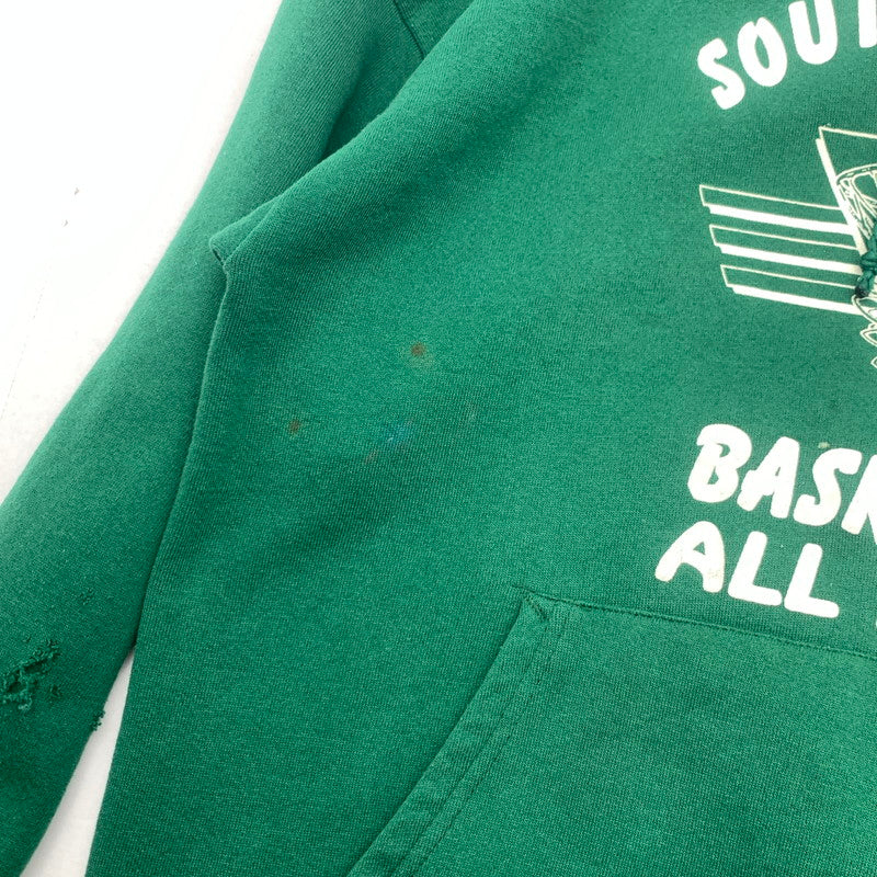 【中古品】【メンズ】 90s HANES ヘインズ 90年代 プルオーバーパーカー トップス ブランド 古着 145-260725-gm-24-fuzh サイズ：L カラー：グリーン 万代Net店
