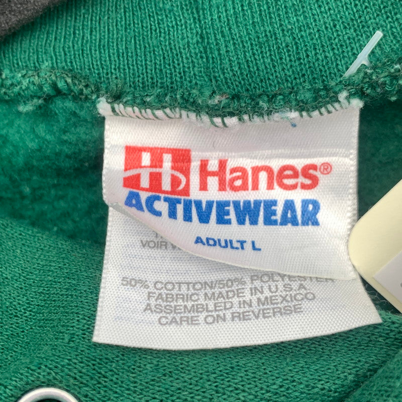 【中古品】【メンズ】 90s HANES ヘインズ 90年代 プルオーバーパーカー トップス ブランド 古着 145-260725-gm-24-fuzh サイズ：L カラー：グリーン 万代Net店