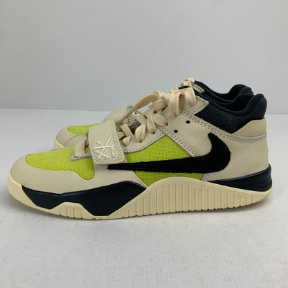 【中古品】【メンズ】 NIKE ナイキ×TRAVIS SCOTT トラヴィススコット FZ8117-102 JUMPMAN JACK TR MUSLIN N-YELLOW.BLK.WHI/SIZE:24.5cm/本体のみ スニーカー 靴 ※汚れあり 166-260917-io-04-fuzh 万代Net店