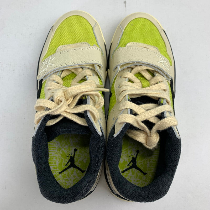 【中古品】【メンズ】 NIKE ナイキ×TRAVIS SCOTT トラヴィススコット FZ8117-102 JUMPMAN JACK TR MUSLIN N-YELLOW.BLK.WHI/SIZE:24.5cm/本体のみ スニーカー 靴 ※汚れあり 166-260917-io-04-fuzh 万代Net店