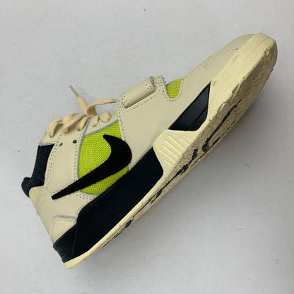 【中古品】【メンズ】 NIKE ナイキ×TRAVIS SCOTT トラヴィススコット FZ8117-102 JUMPMAN JACK TR MUSLIN N-YELLOW.BLK.WHI/SIZE:24.5cm/本体のみ スニーカー 靴 ※汚れあり 166-260917-io-04-fuzh 万代Net店