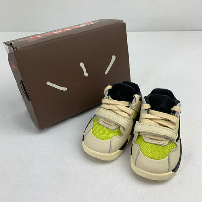 【中古品】【キッズ】 NIKE ナイキ×TRAVIS SCOTT トラヴィススコット FJ2852-102 JUMPMAN JACK TR N-YELLOW.BLK.WHI/SIZE:11.0cm/タグ.シューレース.箱付属 173-260917-io-05-fuzh 万代Net店