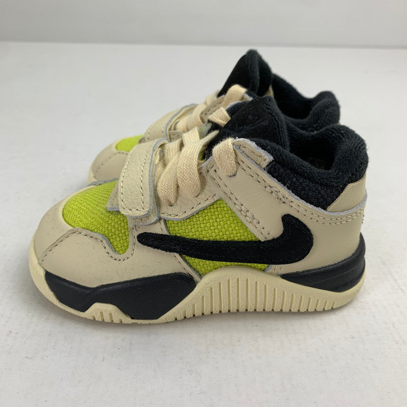 【中古品】【キッズ】 NIKE ナイキ×TRAVIS SCOTT トラヴィススコット FJ2852-102 JUMPMAN JACK TR N-YELLOW.BLK.WHI/SIZE:11.0cm/タグ.シューレース.箱付属 173-260917-io-05-fuzh 万代Net店