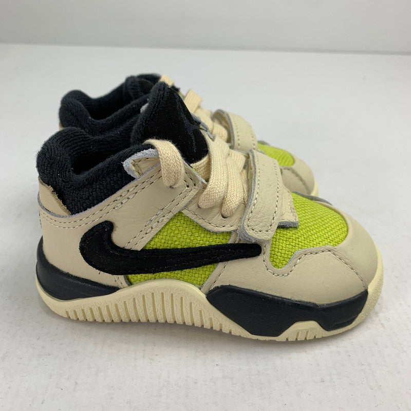【中古品】【キッズ】 NIKE ナイキ×TRAVIS SCOTT トラヴィススコット FJ2852-102 JUMPMAN JACK TR N-YELLOW.BLK.WHI/SIZE:11.0cm/タグ.シューレース.箱付属 173-260917-io-05-fuzh 万代Net店