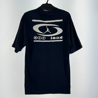 【中古品】【メンズ】 JORDAN ジョーダン 半袖Tシャツ BLACK SIZE:XS ※スレ汚れあり 148-260919-io-27-fuzh カラー：ブラック 万代Net店