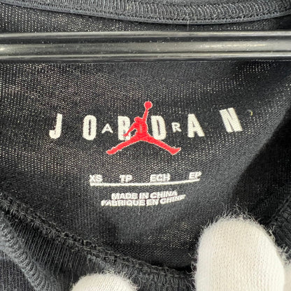 【中古品】【メンズ】 JORDAN ジョーダン 半袖Tシャツ BLACK SIZE:XS ※スレ汚れあり 148-260919-io-27-fuzh カラー：ブラック 万代Net店