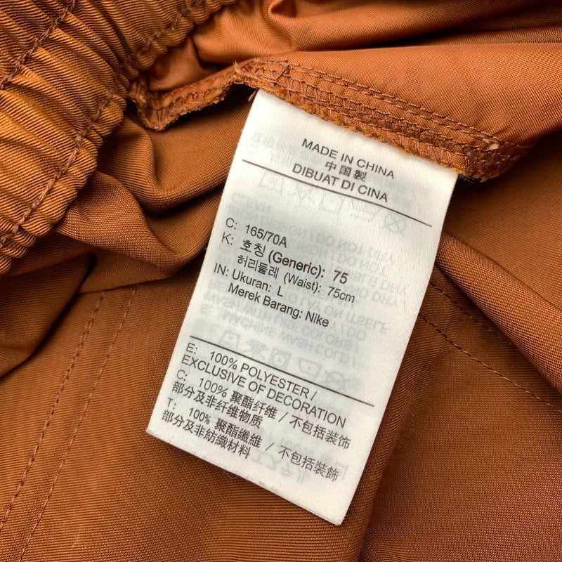 【中古品】【メンズ】 NIKE JORDAN ナイキ ジョーダン CARGO PANTS カーゴ パンツ ナイロン ボトムス 古着 159-260729-mh-14-fuzh サイズ：L カラー：ブラウン 万代Net店