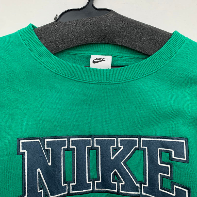 【中古品】【レディース】 NIKE ナイキ スウェット GREEN.パッチLOGO SIZE:L 170-260702-io-14-fuzh 万代Net店