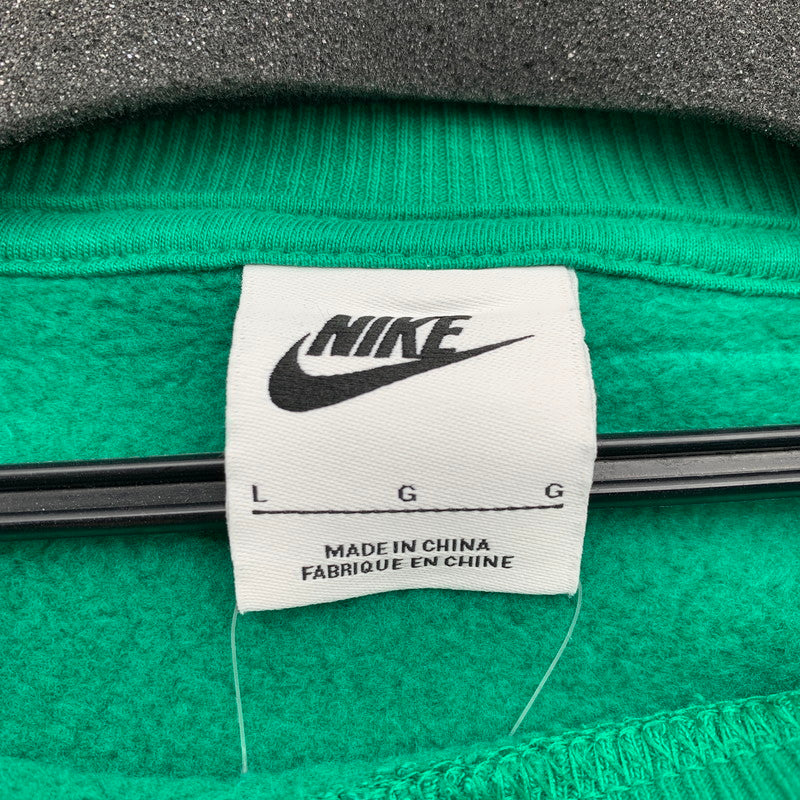 【中古品】【レディース】 NIKE ナイキ スウェット GREEN.パッチLOGO SIZE:L 170-260702-io-14-fuzh 万代Net店