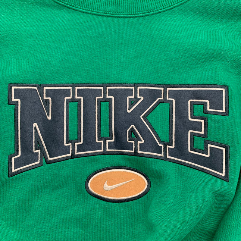 【中古品】【レディース】 NIKE ナイキ スウェット GREEN.パッチLOGO SIZE:L 170-260702-io-14-fuzh 万代Net店