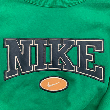 【中古品】【レディース】 NIKE ナイキ スウェット GREEN.パッチLOGO SIZE:L 170-260702-io-14-fuzh 万代Net店