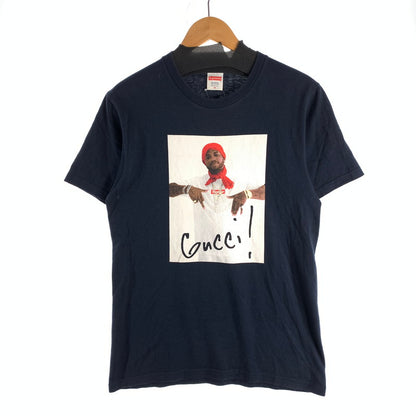 【中古品】【メンズ】 SUPREME GUCCI MANE TEE シュプリーム 半袖Tシャツ カットソー ブランド 古着 149-260530-gm-03-fuz サイズ：M カラー：ブラック 万代Net店