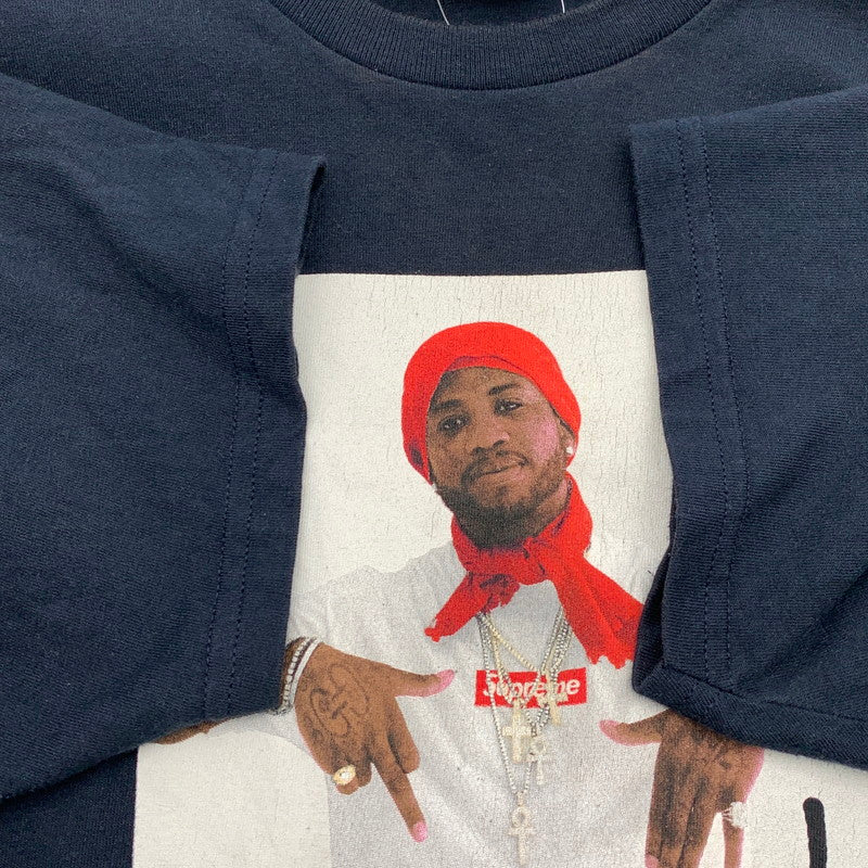 【中古品】【メンズ】 SUPREME GUCCI MANE TEE シュプリーム 半袖Tシャツ カットソー ブランド 古着 149-260530-gm-03-fuz サイズ：M カラー：ブラック 万代Net店