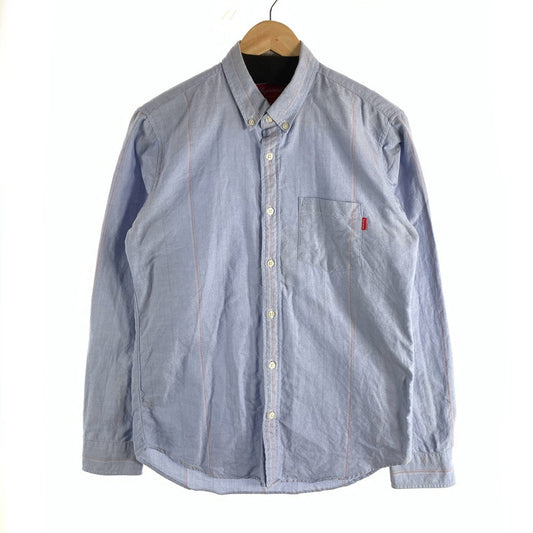 【中古品】【メンズ】 SUPREME OXFORD BD SHIRT シュプリーム オックスフォースボタンダウンシャツ 長袖シャツ ブランド 古着 149-260530-gm-04-fuz サイズ：S カラー：ブルー 万代Net店