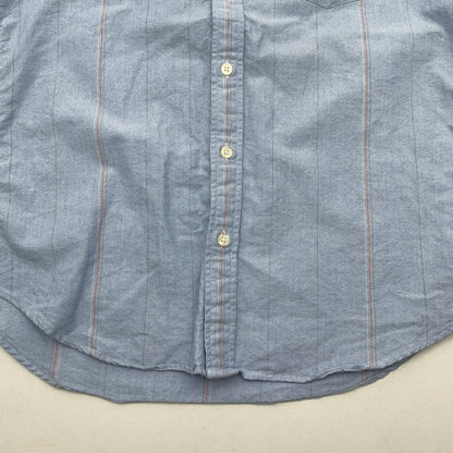 【中古品】【メンズ】 SUPREME OXFORD BD SHIRT シュプリーム オックスフォースボタンダウンシャツ 長袖シャツ ブランド 古着 149-260530-gm-04-fuz サイズ：S カラー：ブルー 万代Net店