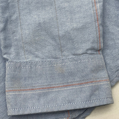 【中古品】【メンズ】 SUPREME OXFORD BD SHIRT シュプリーム オックスフォースボタンダウンシャツ 長袖シャツ ブランド 古着 149-260530-gm-04-fuz サイズ：S カラー：ブルー 万代Net店