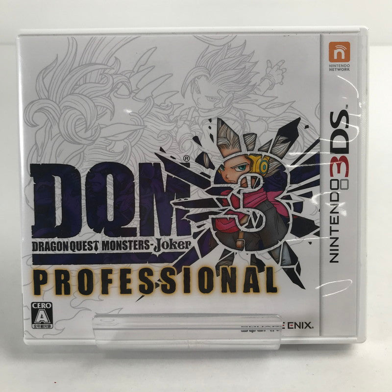 【中古品】 Nintendo 3DS ドラゴンクエストモンスターズ ジョーカー3 プロフェッショナル ドラクエ 動作確認済 パッケージに汚れあり レトロゲーム ゲームソフト [CERO区分_A / 全年齢対象商品] 030-260601-io-03-fuzh 万代Net店