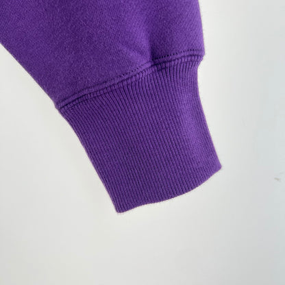 【中古品】【メンズ】 CHAMPION チャンピオン SWEATSHIRT PURPLE SIZE:L ハーフジップ スタンドカラー スウェットシャツ ※使用感有 148-260919-io-10-fuzh カラー：パープル 万代Net店