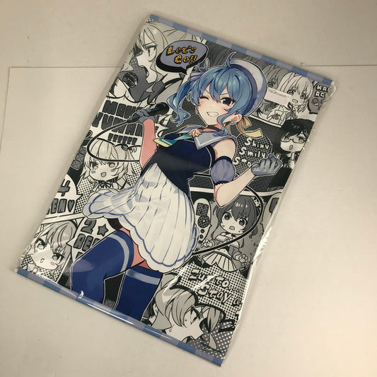 【中古美品】 ホロライブ 星街すいせい 50万人記念ライブグッズ 手島nari先生 イラストB2タペストリー 053-260613-io-02-fuzh 万代Net店