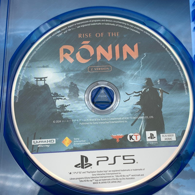【中古美品】 Rise of the Ronin(ライズ・オブ・ローニン) Z version - PS5ソフト [CERO区分_Z / 18歳以上対象] 026-260602-ky-13-fuz 万代Net店
