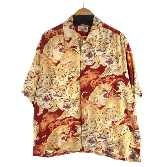 【中古品】【メンズ】 SUN SURF SPECIAL EDITION SS31814 サンサーフ 百虎 アロハシャツ 半袖シャツ ブランド 古着 アメカジ 145-260531-gm-02-fuz サイズ：XL カラー：総柄 万代Net店