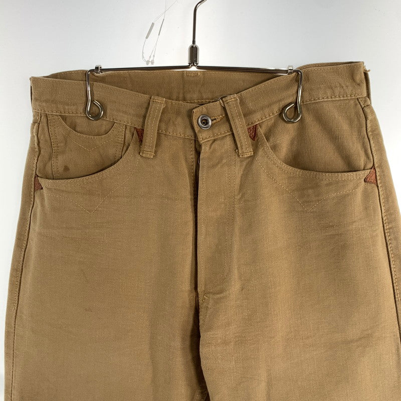 【中古品】【メンズ】 WAREHOUSE ウエア ハウス DUCK DIGGER ダック ディガー ワークパンツ ボトムス パンツ 古着 156-260608-mh-10-fuzh サイズ：29 カラー：ブラウン 万代Net店