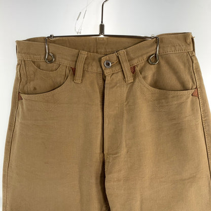 【中古品】【メンズ】 WAREHOUSE ウエア ハウス DUCK DIGGER ダック ディガー ワークパンツ ボトムス パンツ 古着 156-260608-mh-10-fuzh サイズ：29 カラー：ブラウン 万代Net店