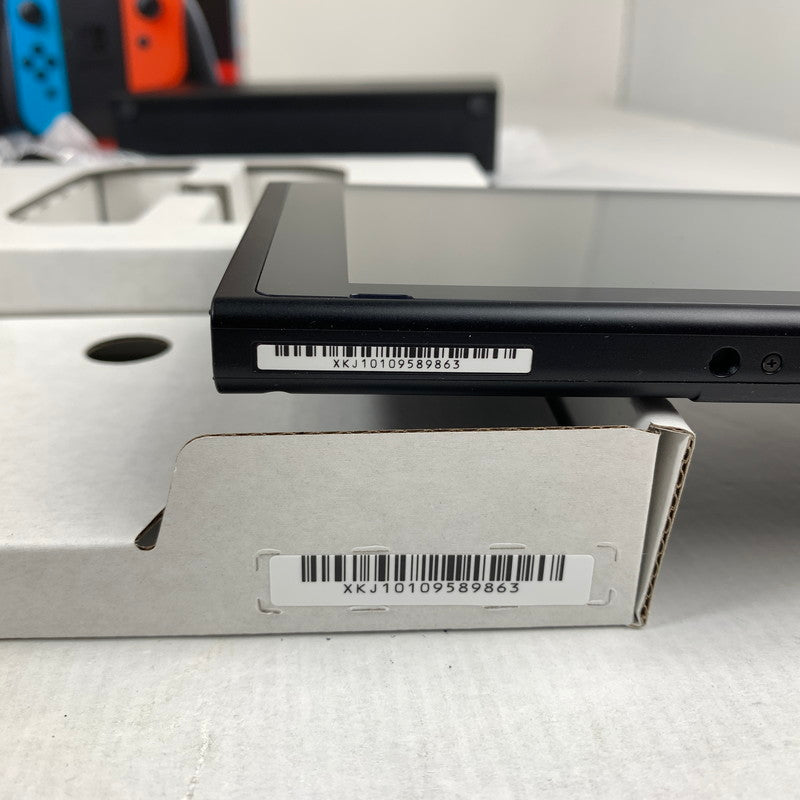 【中古品】 Nintendo Switch Joy-Con(L) ネオンブルー (R) ネオンレッド 2022モデル 箱傷み 034-260604-MO-02-fuz 万代Net店