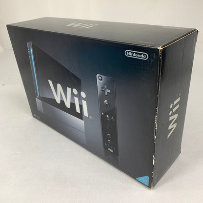 【中古美品】 Wii本体 (クロ) 023-260604-MO-01-fuz 万代Net店