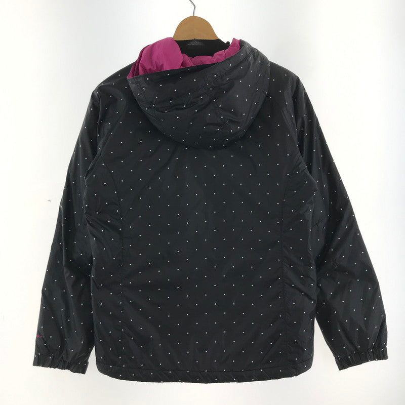 【中古品】【レディース】 COLUMBIA コロンビア ジャケット ブラック.ドット/SIZE:M/PL5762/フード/中綿 ※首汚れあり 169-260917-io-08-fuzh 万代Net店