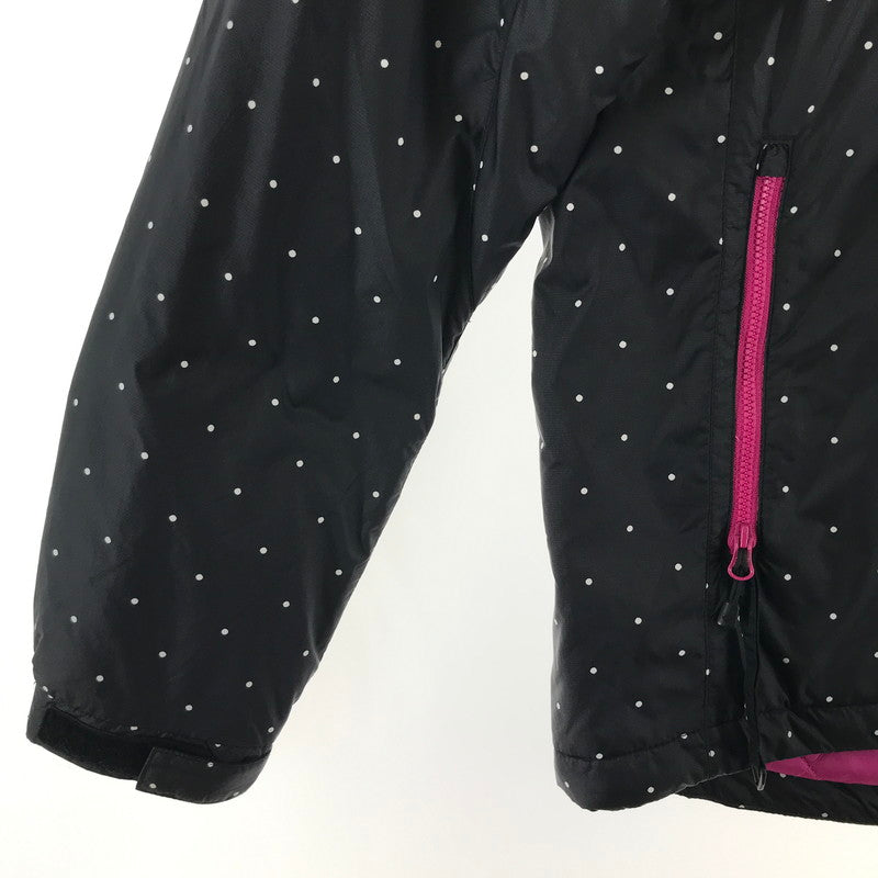 【中古品】【レディース】 COLUMBIA コロンビア ジャケット ブラック.ドット/SIZE:M/PL5762/フード/中綿 ※首汚れあり 169-260917-io-08-fuzh 万代Net店